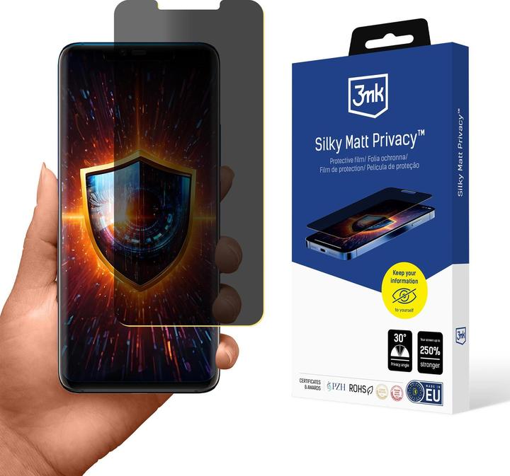 Produktbild 3MK Folia ochronna prywatyzujÄ ca matowa Silky Matt Privacy na Huawei Mate 20 Pro (Huawei Mate 20 Pro)