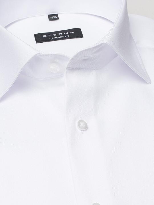 Actual product image Eterna Men's Shirt COMFORT FIT Long Sleeve Standard WHITE Gr.41 (41)