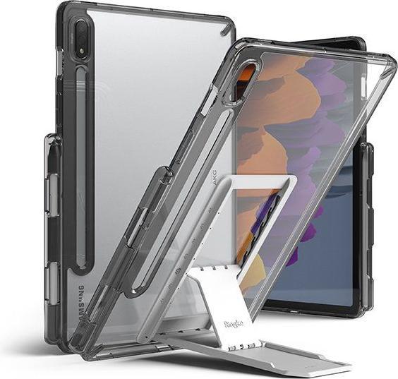 Ringke Fusion Combo Great cool case with TPU frame for Samsung Galaxy Tab S7 11 " + adhesive foldi (Galaxy Tab S7 11.0")