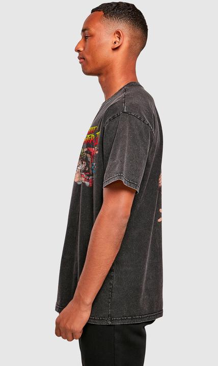 Actual product image Merchcode Streetfighter II Roster Oversize Tee - 187843 (XS)
