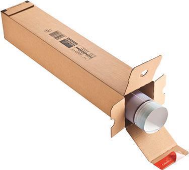 Produktbild Colompac Versandhülse 10,8x10,8x108cm braun Wellpappe (10 Stück)