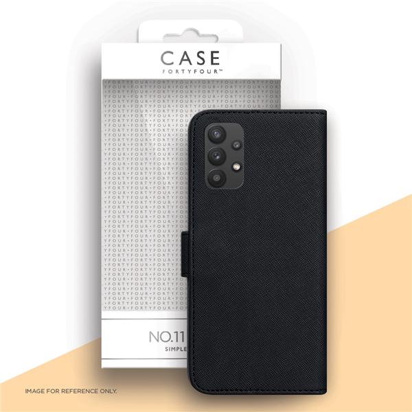 Immagine prodotto Case FortyFour Copertina per libri No.11 Cross Grain nero (Samsung Galaxy A32 5G)