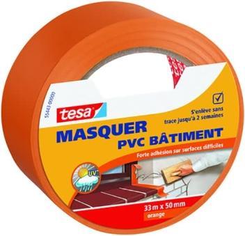 Produktbild tesa Orangefarbenes Malerband 33 m x 50 mm