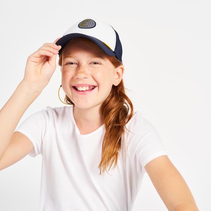 Produktbild Tribord Segelcap Kinder Sailing 500 hellbeige/blau (52, 53, 54, 55)