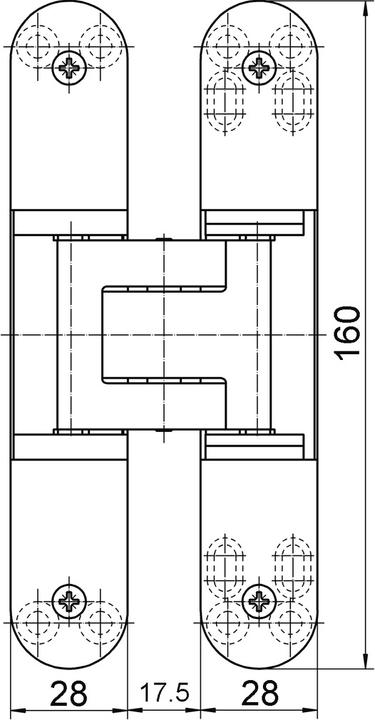 Image du produit Simonswerk Bandes pour ouvrages TECTUS TE 340 3D