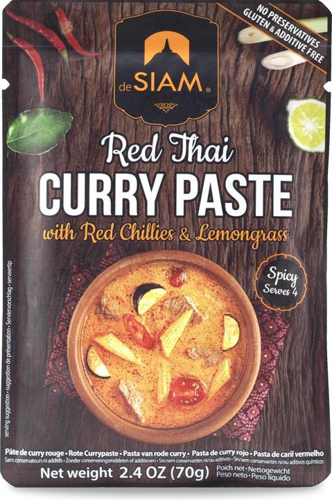 Immagine prodotto deSiam Pasta al curry rosso (70 g)