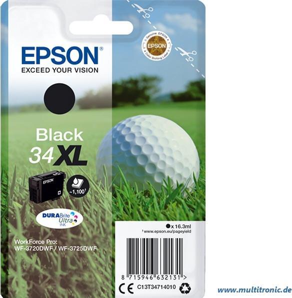 Actual product image Epson 34XL DuraBrite Ultra. (FC)