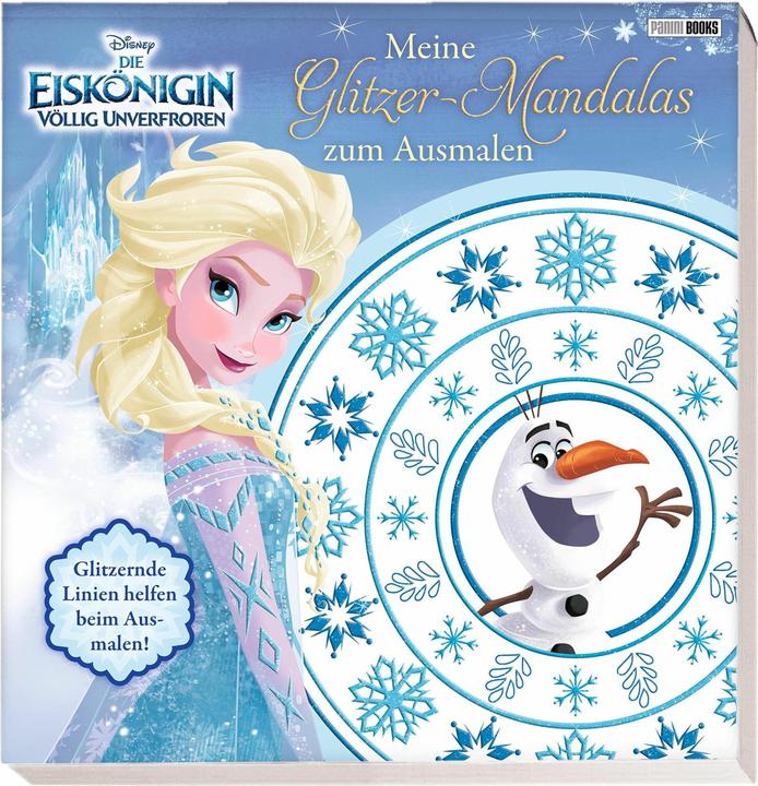 Produktbild Panini Disney Die Eiskönigin: Meine Glitzer-Mandalas zum Ausmalen