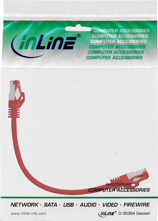 Immagine prodotto InLine Cavo patch (S/FTP, CAT6, 0.25 m)