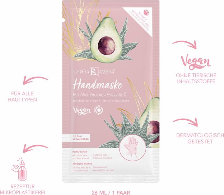 Actual product image Chiara Ambra Hand mask (26 ml)