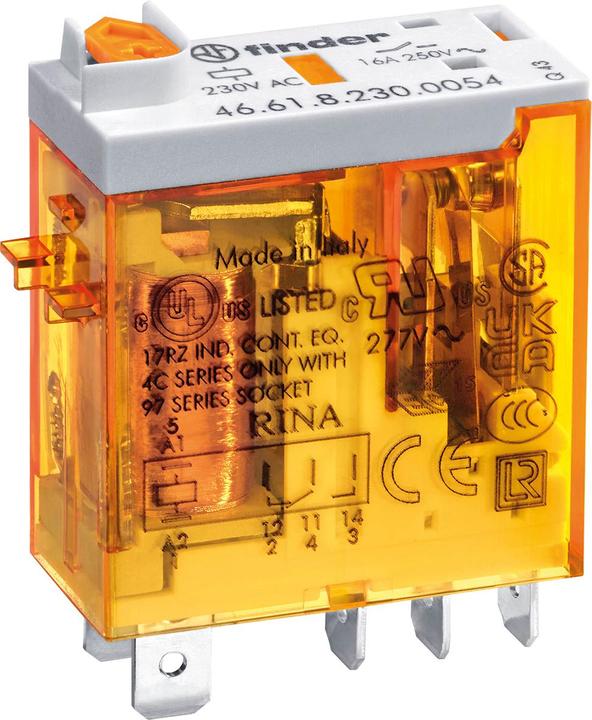 Produktbild Finder Relais 16A 230VAC 1-Wechsler