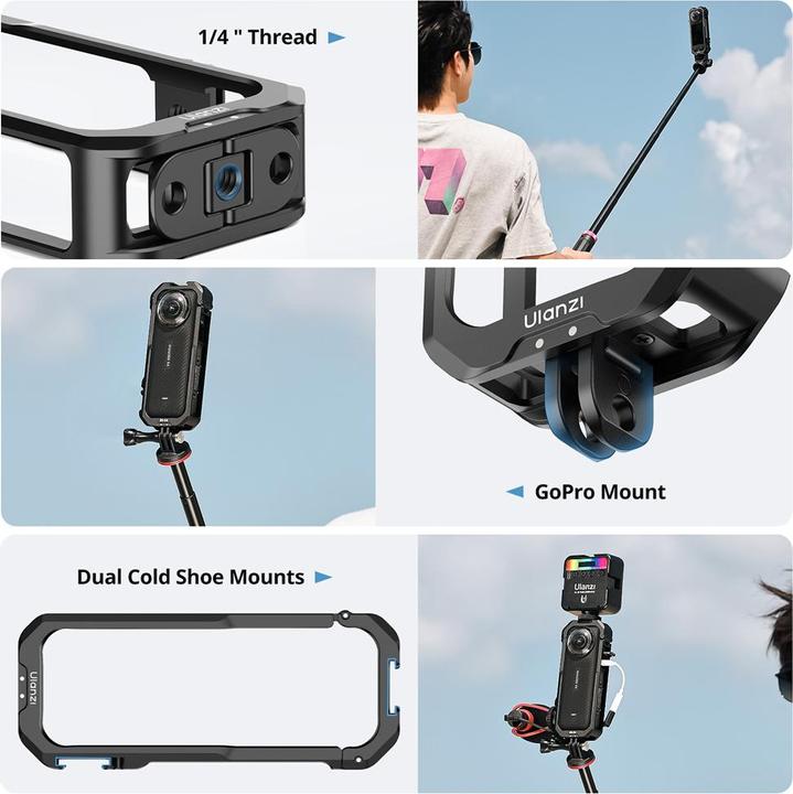 Immagine prodotto Ulanzi IN 04 Gabbia per telecamera mentale per Insta360 X4