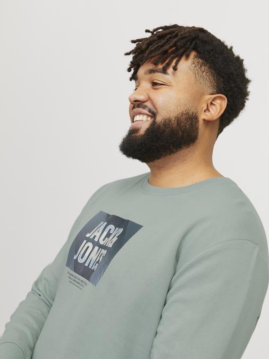 Produktbild Jack & Jones Plus Size Logo Sweatshirt Sweatshirt (7XL)