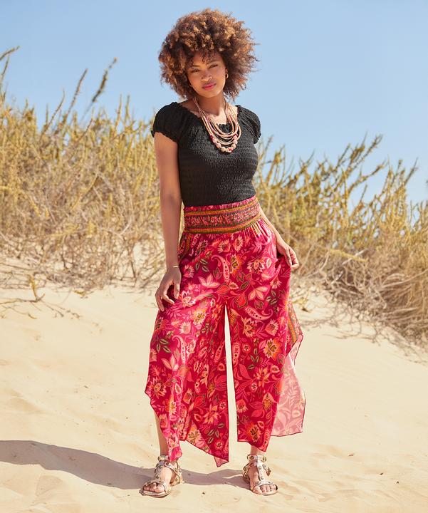 Produktbild Joe Browns Contrast Floral Border Print Relaxed Fit Trousers (42)