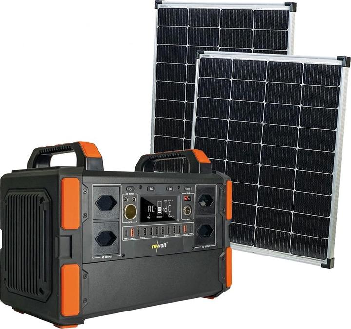 Produktbild Revolt Powerbank & Solar-Konverter (1048 Wh, 16 kg)