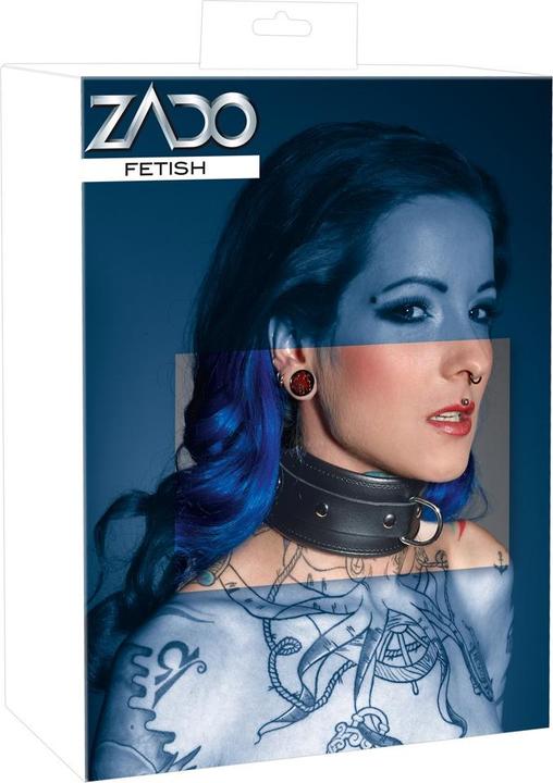 Actual product image Zado Leather neck cuff padded