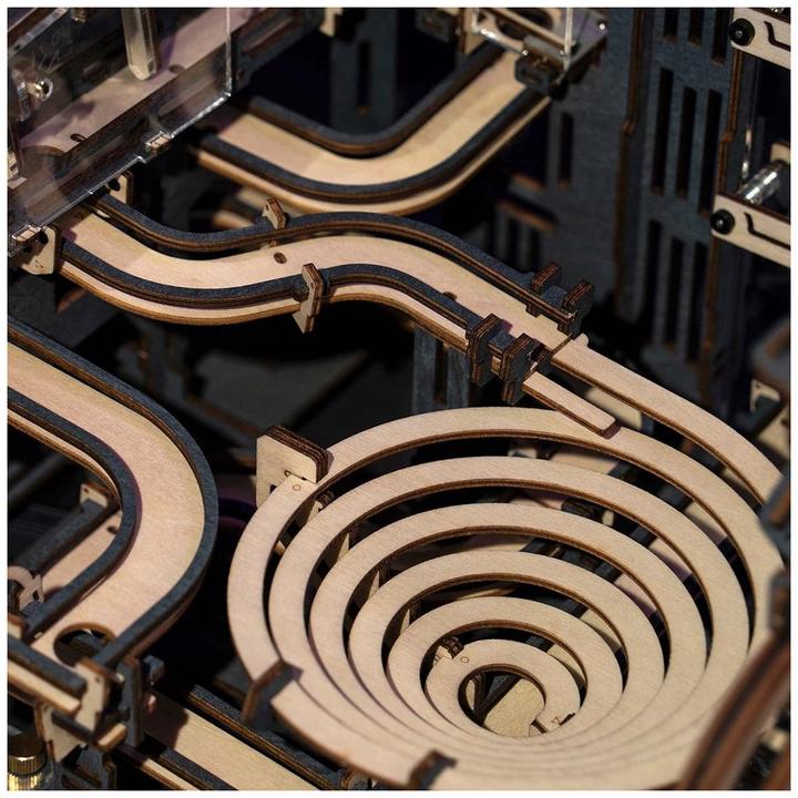 Produktbild Rokr Night City Kugelbahn - 3D Holzbausatz