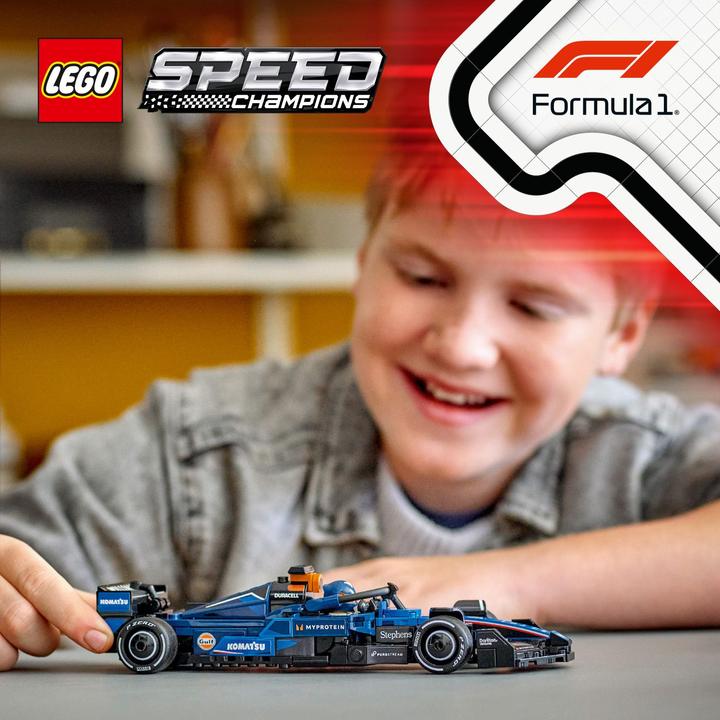 Actual product image LEGO Williams Racing FW46 F1 race car (LEGO Speed Champions)