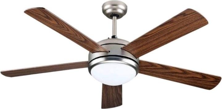Actual product image V-TAC VT60525 15 W LED Ceiling Fan Remote Control 5 Reversible Bicolour Blades