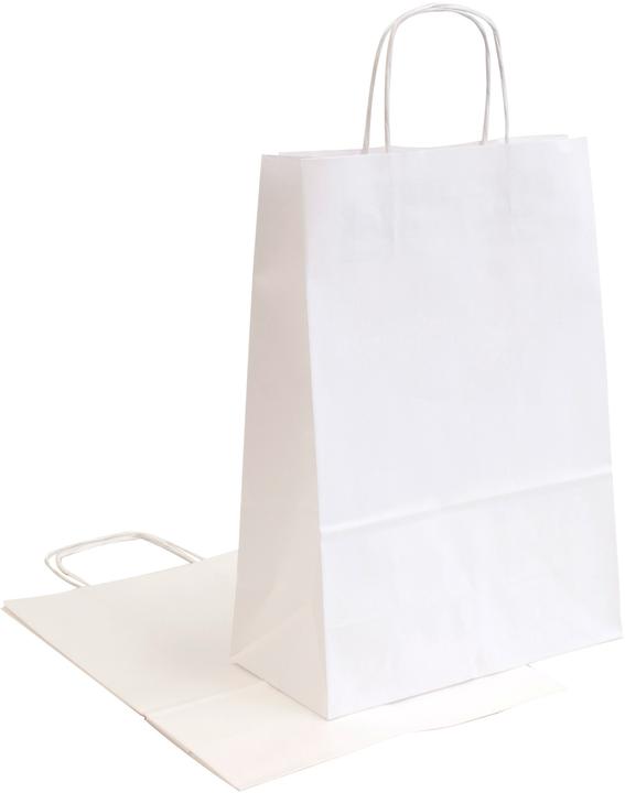 Immagine prodotto Neutral Borse a tracolla Allegra bianco SDS26-BIA Kraft,110g, 26x12x36cm 25 pz. (Borsa da regalo, 25 x)