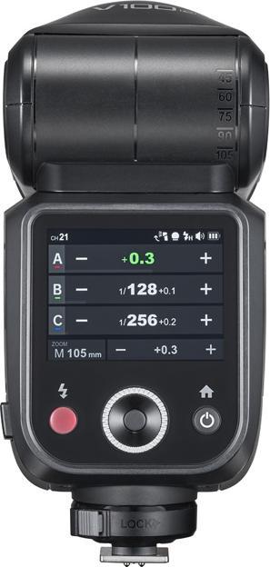 Actual product image Godox Speedlite V100 Sony (Plug-on flash, Sony)