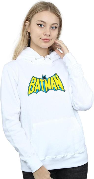 Actual product image Womens/Ladies Batman Retro Logo Hoodie (XL)