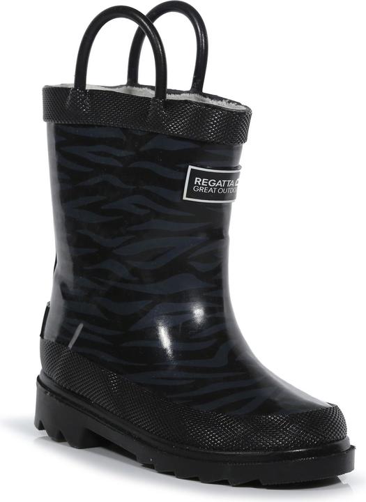 Actual product image Regatta Great Outdoors rubber boots Minnow with pattern (30)
