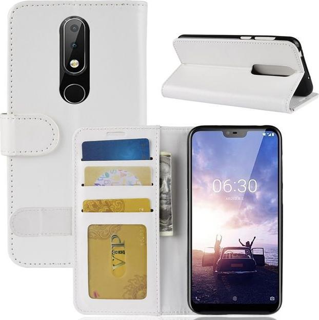Produktbild MU Classic Crazy Horse II Leder Bookcover Series (Nokia 6.1 Plus)