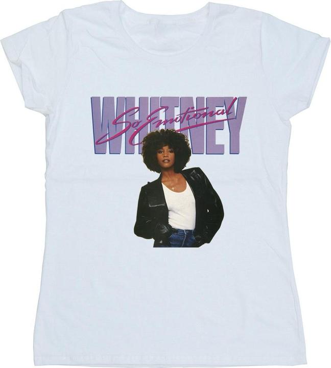Whitney Houston So Emotional Album Cover TShirt (XL)