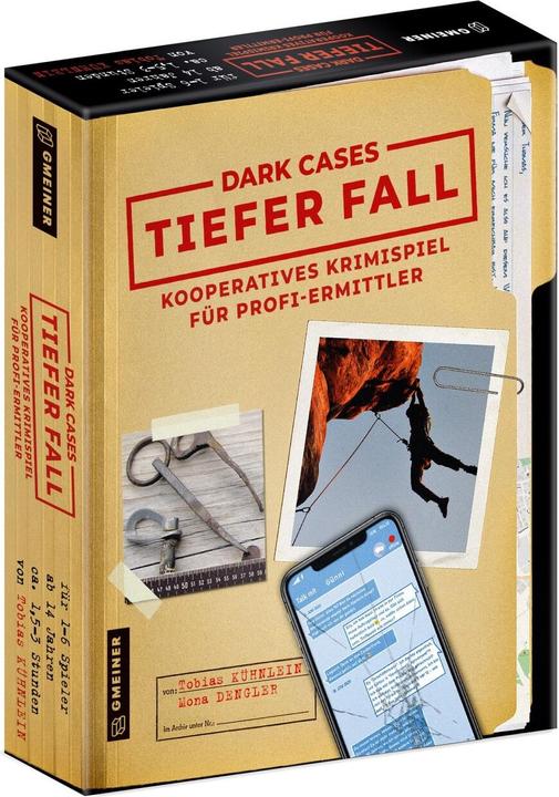 Image du produit Dark Cases - Chute profonde (Allemand)