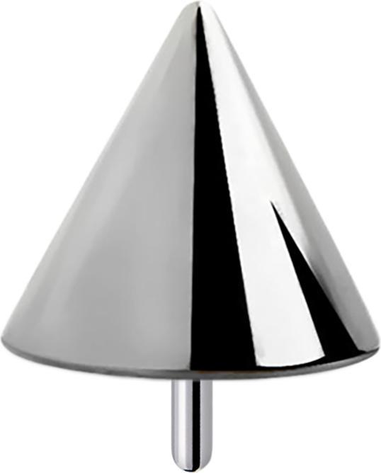 Star Piercing Threadless Cone silber (ohne Messing, Titan G23)