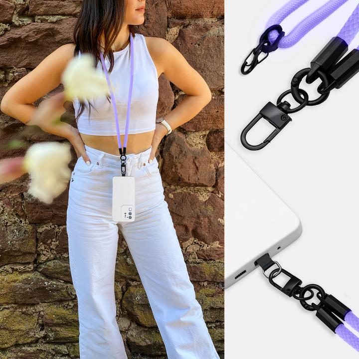 Image du produit Cadorabo Chaîne de téléphone portable pour Sony Xperia Z1 Necklace Coque