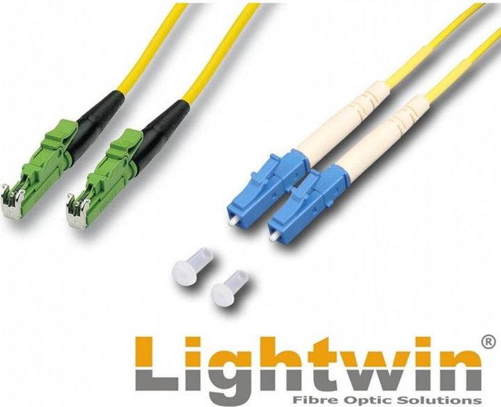 Actual product image Lightwin LWL Duplex Patch Cable (CAT6, 3 m)