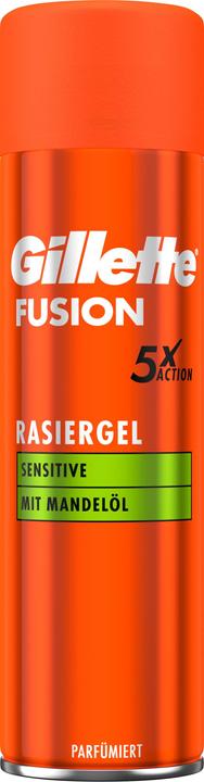 Gillette Fusion5 Sensitive Rasiergel (200 ml, Rasiergel)