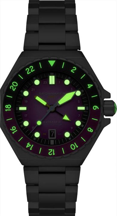 Actual product image Spinnaker SP-5119-66 Dumas GMT (Diving watch)