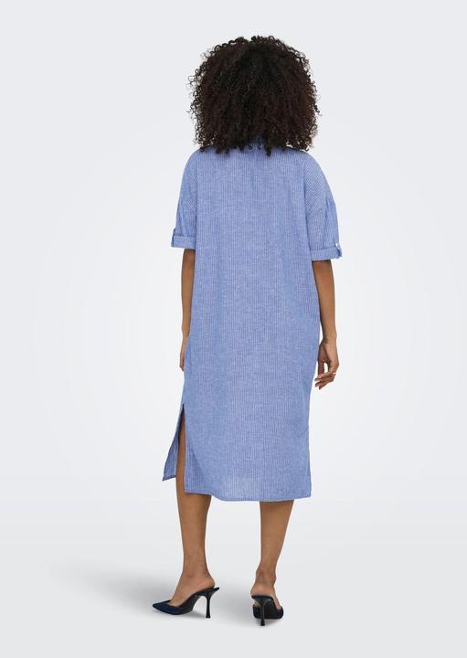 Produktbild JdY Locker geschnitten Hemdkragen Voluminöser Armschnitt Midikleid Kleid (XL)