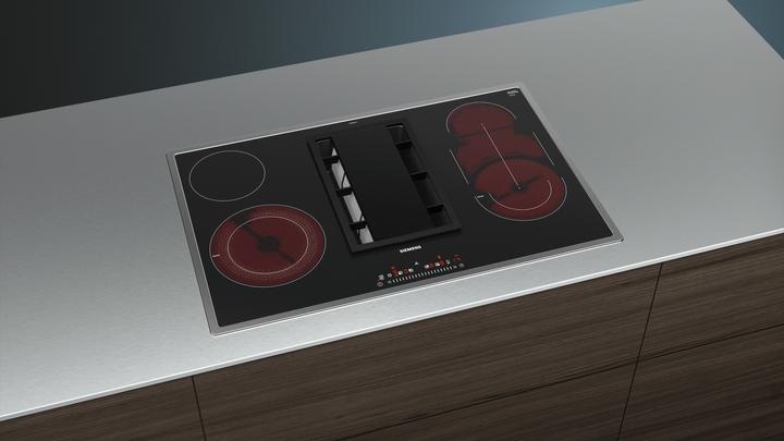 Image du produit Siemens ET845FM11E Table de cuisson avec hotte intégrée