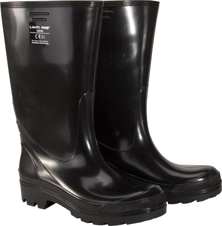 Actual product image Lahti Pro Men's black galoshes, high, pvc, ob sra, "44", ce, lahti (44)