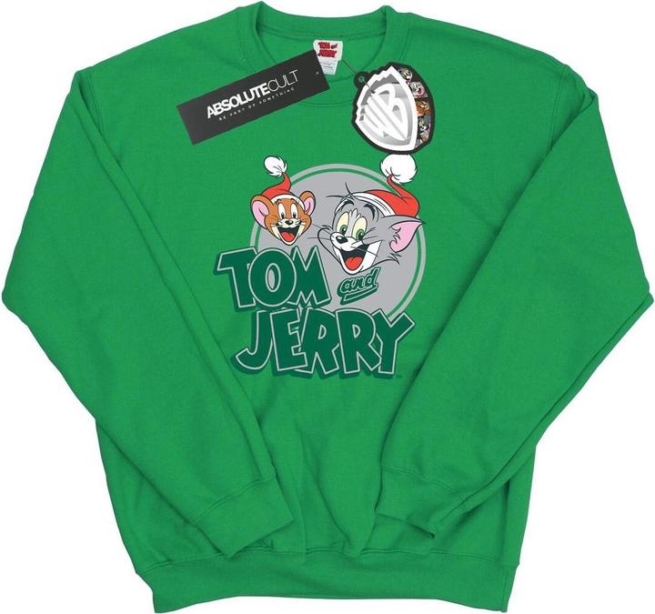 Immagine prodotto Tom & Jerry Christmas Greetings Felpa Uomo (L)