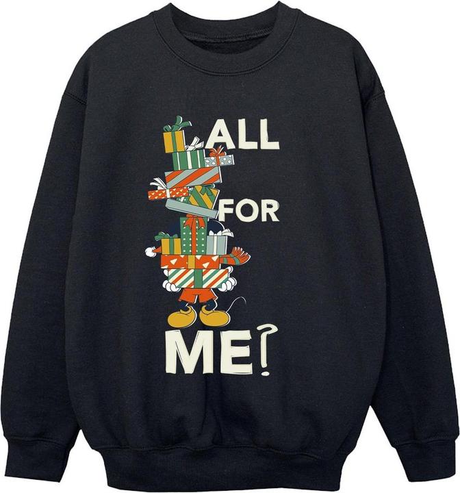 Produktbild Disney Mickey Mouse Presents All For Me Sweatshirt Jungen (152, 158)