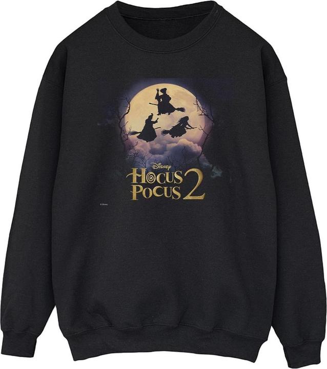 Actual product image Disney Mens Hocus Pocus Witches Flying Sweatshirt (M)