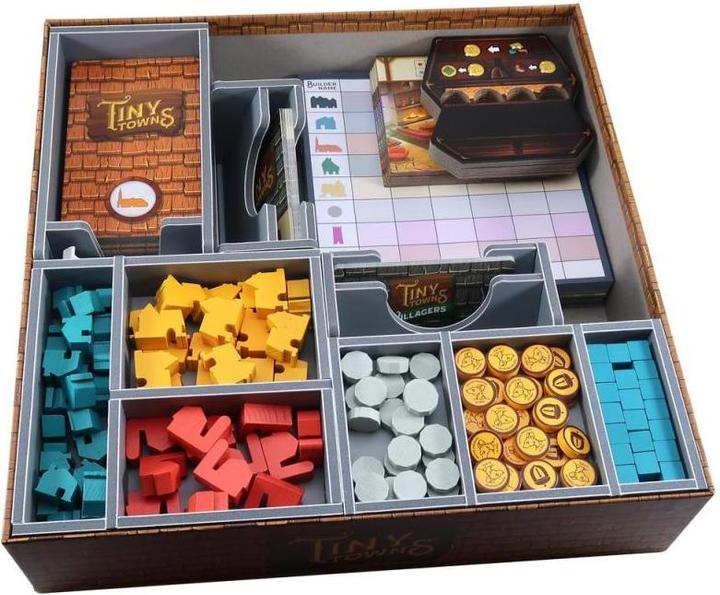 Produktbild Folded Space FS-TINYT - Insert: Tiny Towns einschliesslich Villagers, Fortune und Tiny Trees