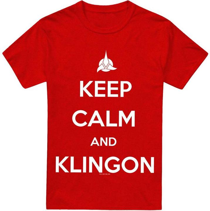 Image du produit - T-shirt CALM KLINGON - Adulte (S)