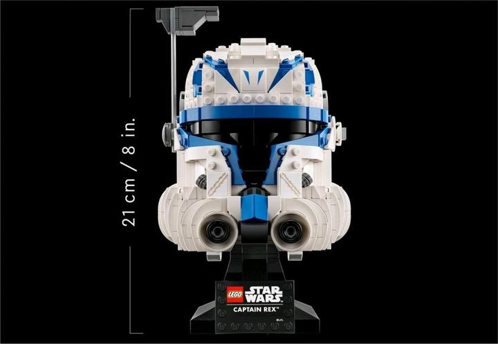 Actual product image LEGO Captain Rex Helmet (75349, LEGO Star Wars)
