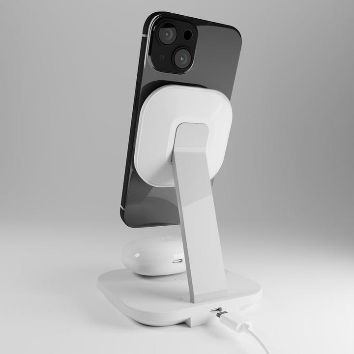 Image du produit SBS Puro Station de charge magnétique sans fil à induction 2in1 Wireless Charging + A (30 W)