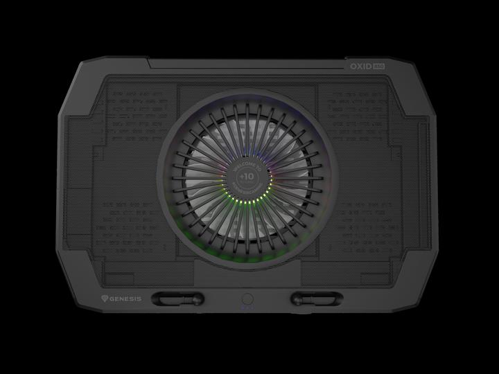 Image du produit Genesis Pad de refroidissement pour ordinateur portable OXID 850 noir, 270 x 400 x 35 mm