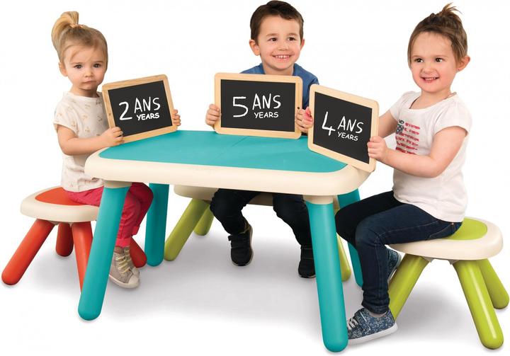 Actual product image Smoby Table, colour light blue, yellow, red, 7600880400 (Children sofa)