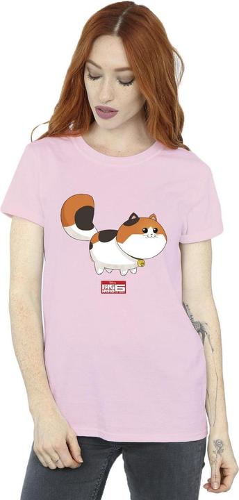 Immagine prodotto Disney Big Hero 6 Baymax Kitten Pose Maglietta Ampia Donna (L)