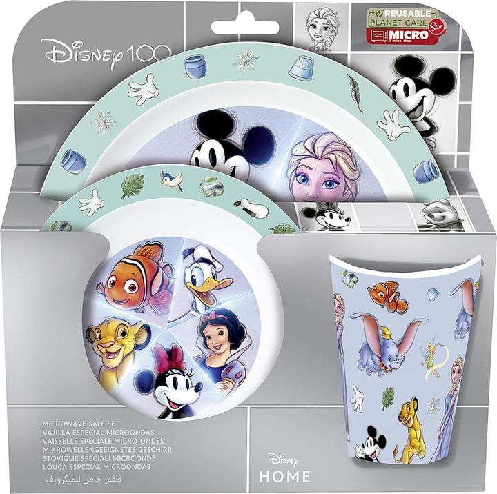Immagine prodotto pos Set da colazione 'Disney 100' 3 pezzi