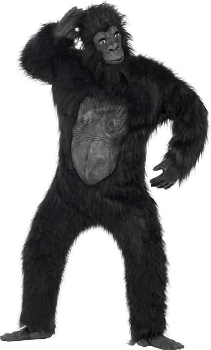 Actual product image Smiffys Mens Deluxe Gorilla Costume Set (One size)